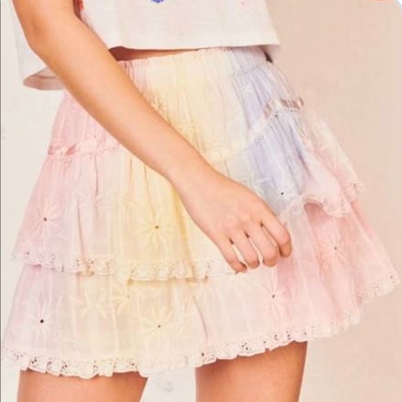 LoveShackFancy skirt